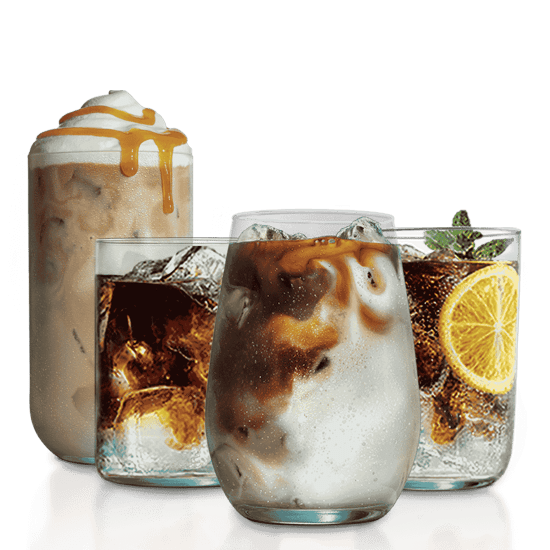 NESCAFÉ® Espresso Concentrate Style served